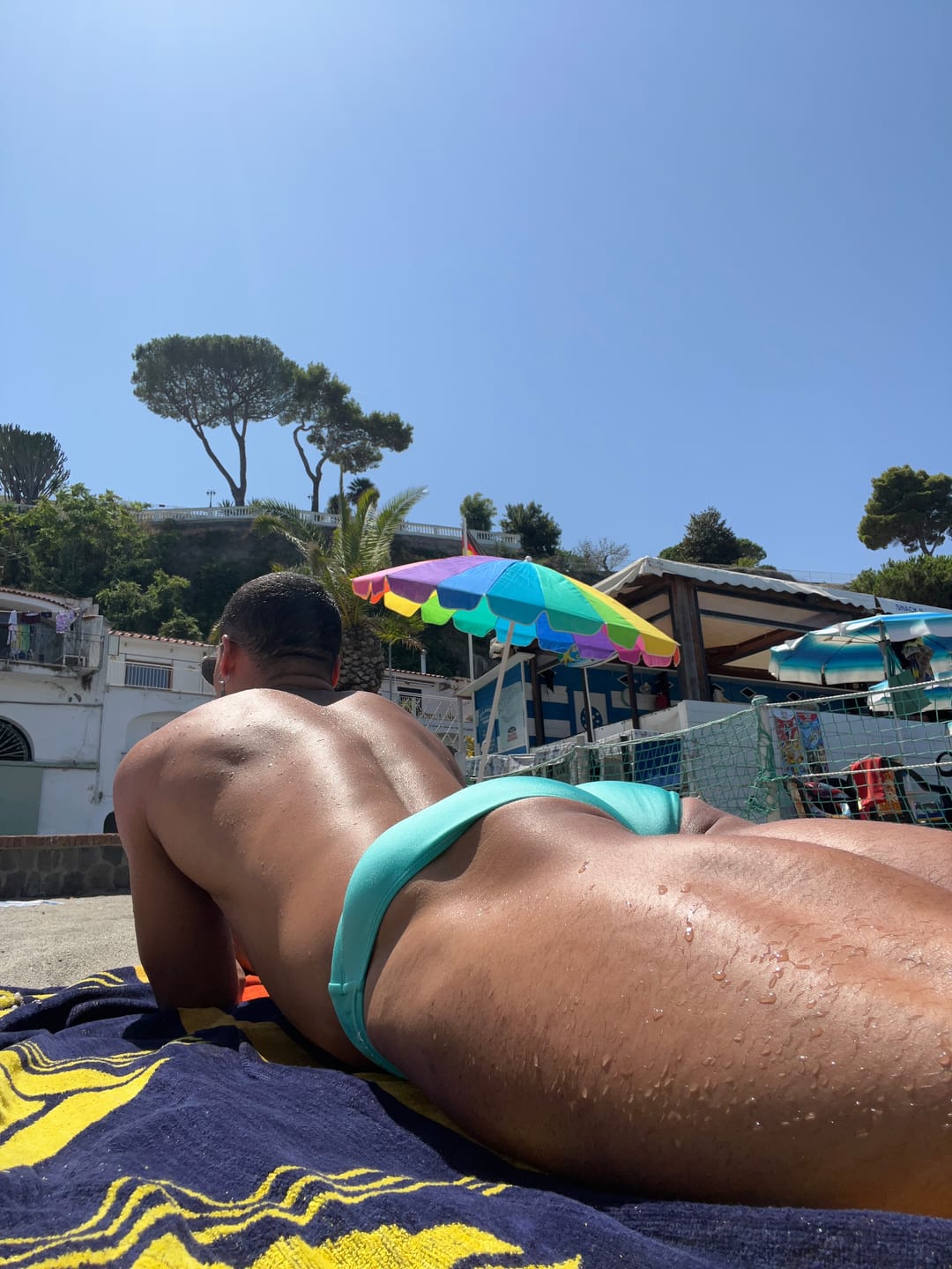 Customer photo review of Aussie Aqua - Enhancing Swim Brief