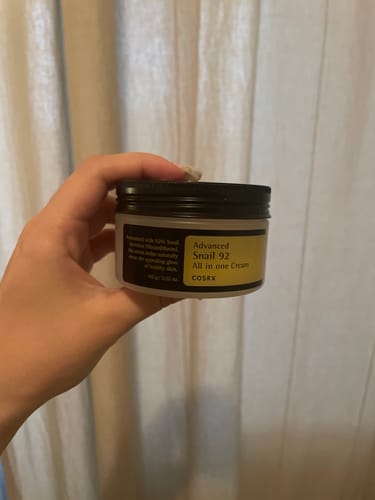 Customer photo review of Advanced Snail 92 All in one Cream