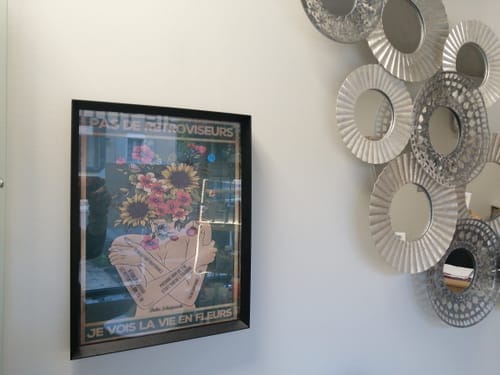 Customer photo review of Pas de rétroviseurs, je vois la vie en fleurs
