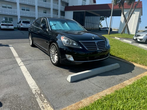 Customer photo review of 2014-2016 Hyundai Equus Air Suspension Conversion/Delete Kit With Light Module (EQ14FM)