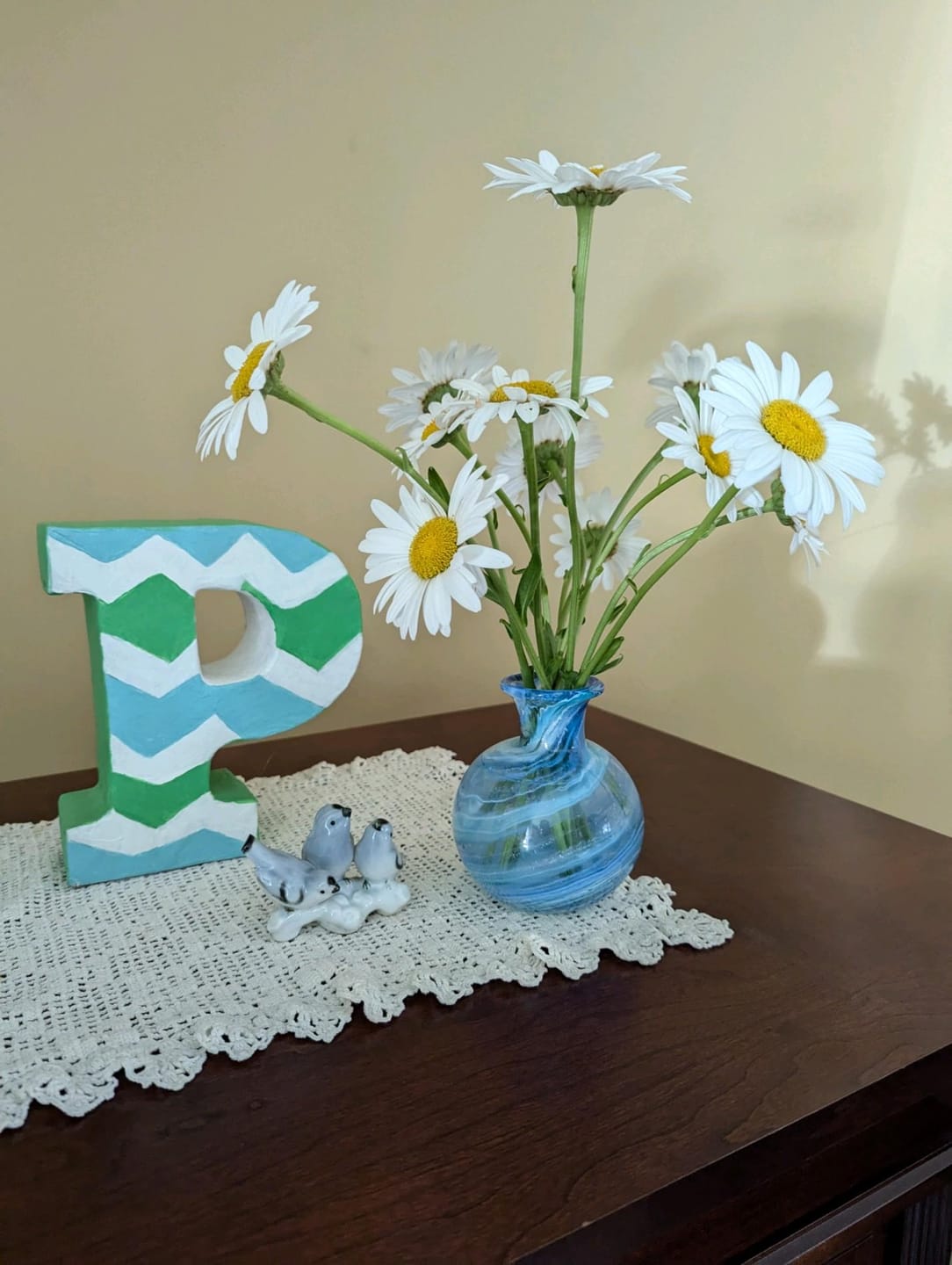 Customer photo review of Bud Vase with Cremation Ashes