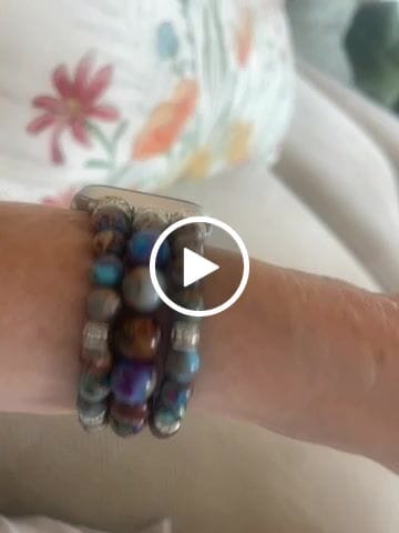 Customer video review of Intense Jasper Stretch Apple Watch Strap