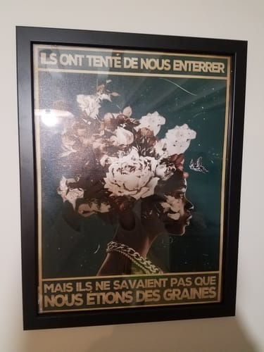 Customer photo review of Ils ont tenté de nous enterrer, mais ils ne savaient pas que nous étions des graines