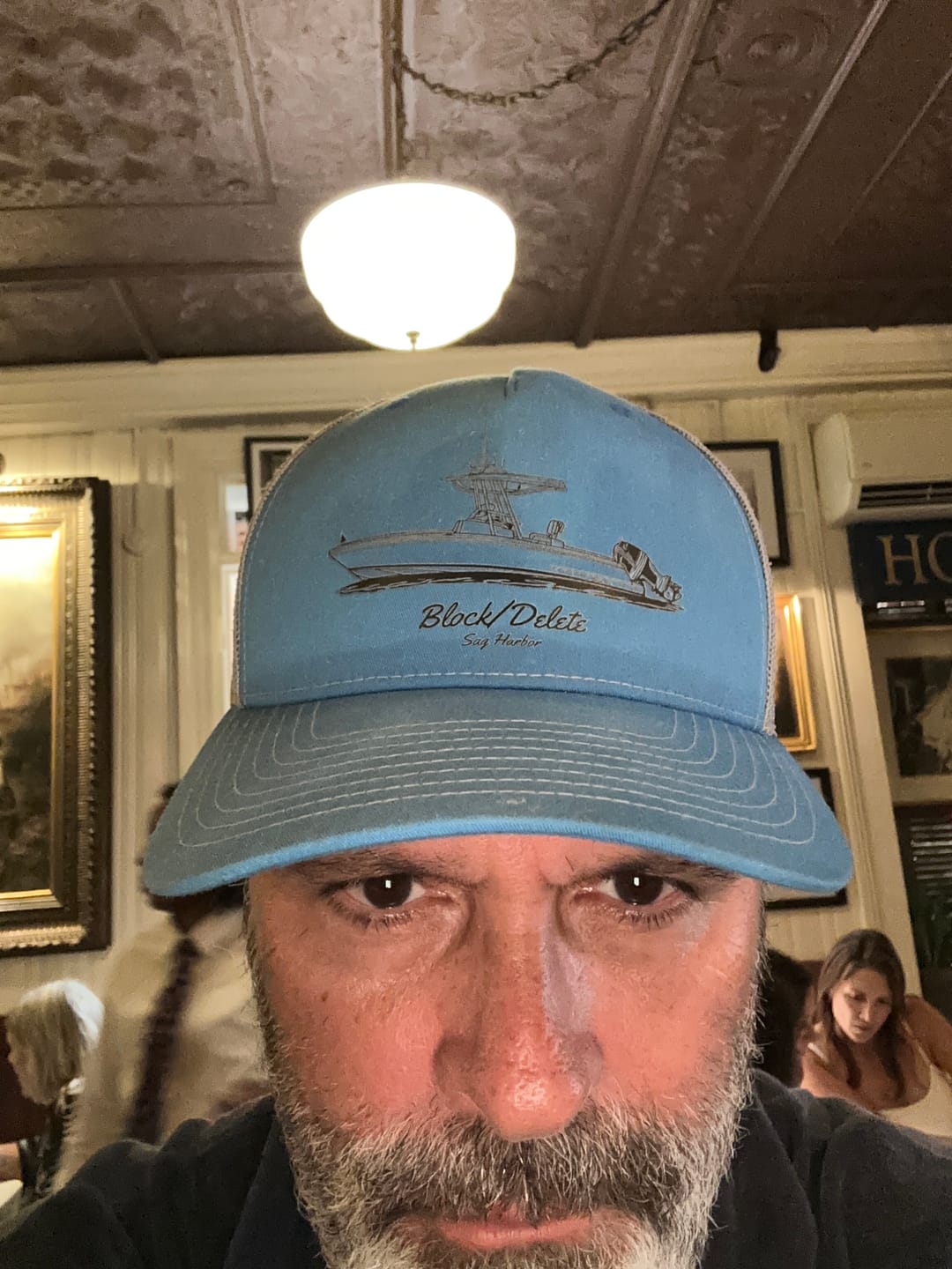 Customer photo review of Custom Trucker Hats