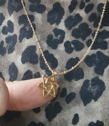 Customer photo review of שרשרת מנדלה מגן דוד