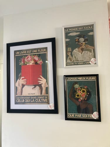 Customer photo review of Le monde est facile quand tu vises l'univers