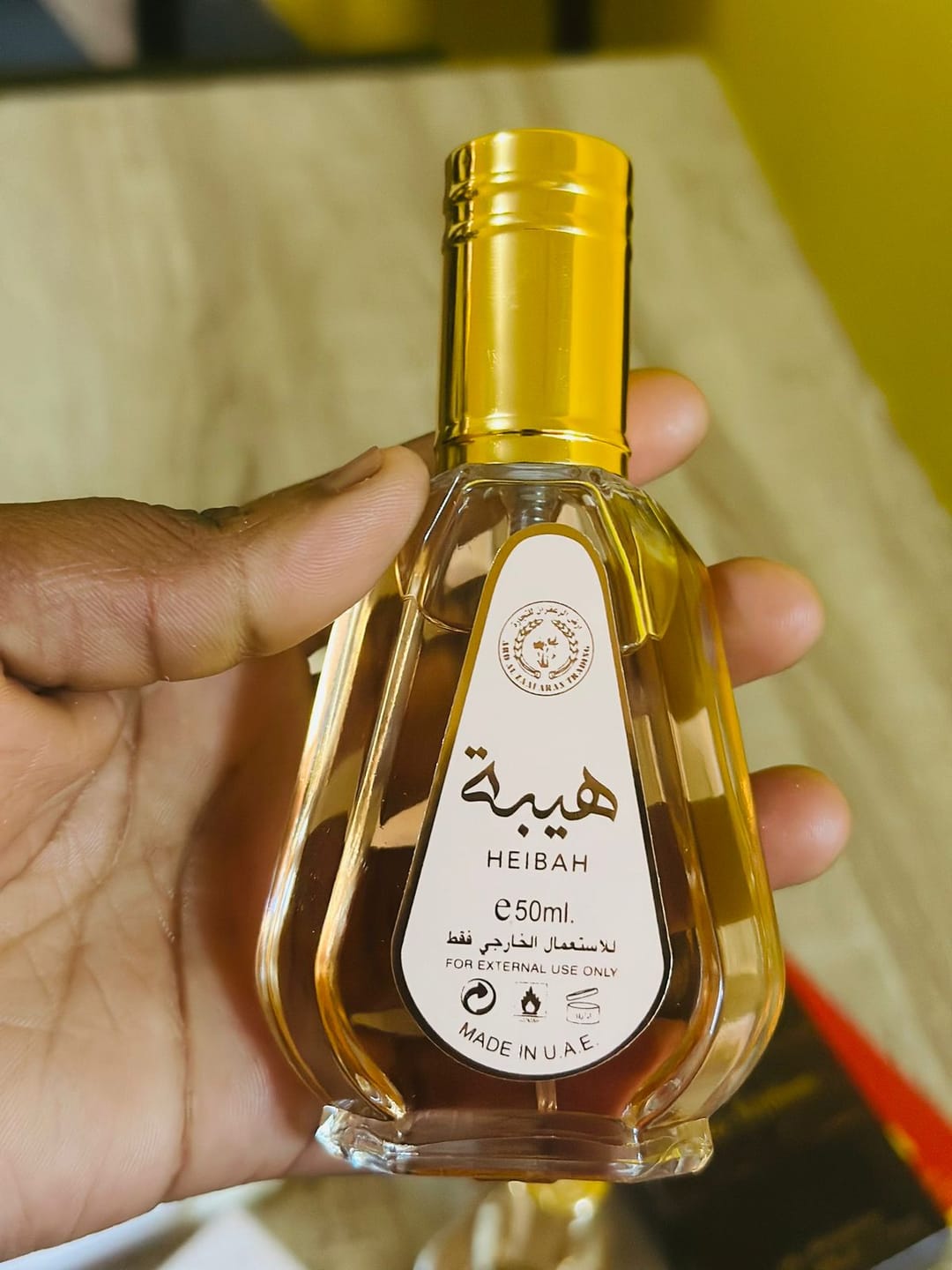 Customer photo review of Heibah Ard Al Zaafaran 50ml