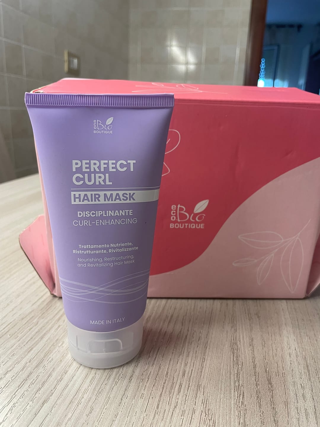 Customer photo review of Perfect Curl - Maschera