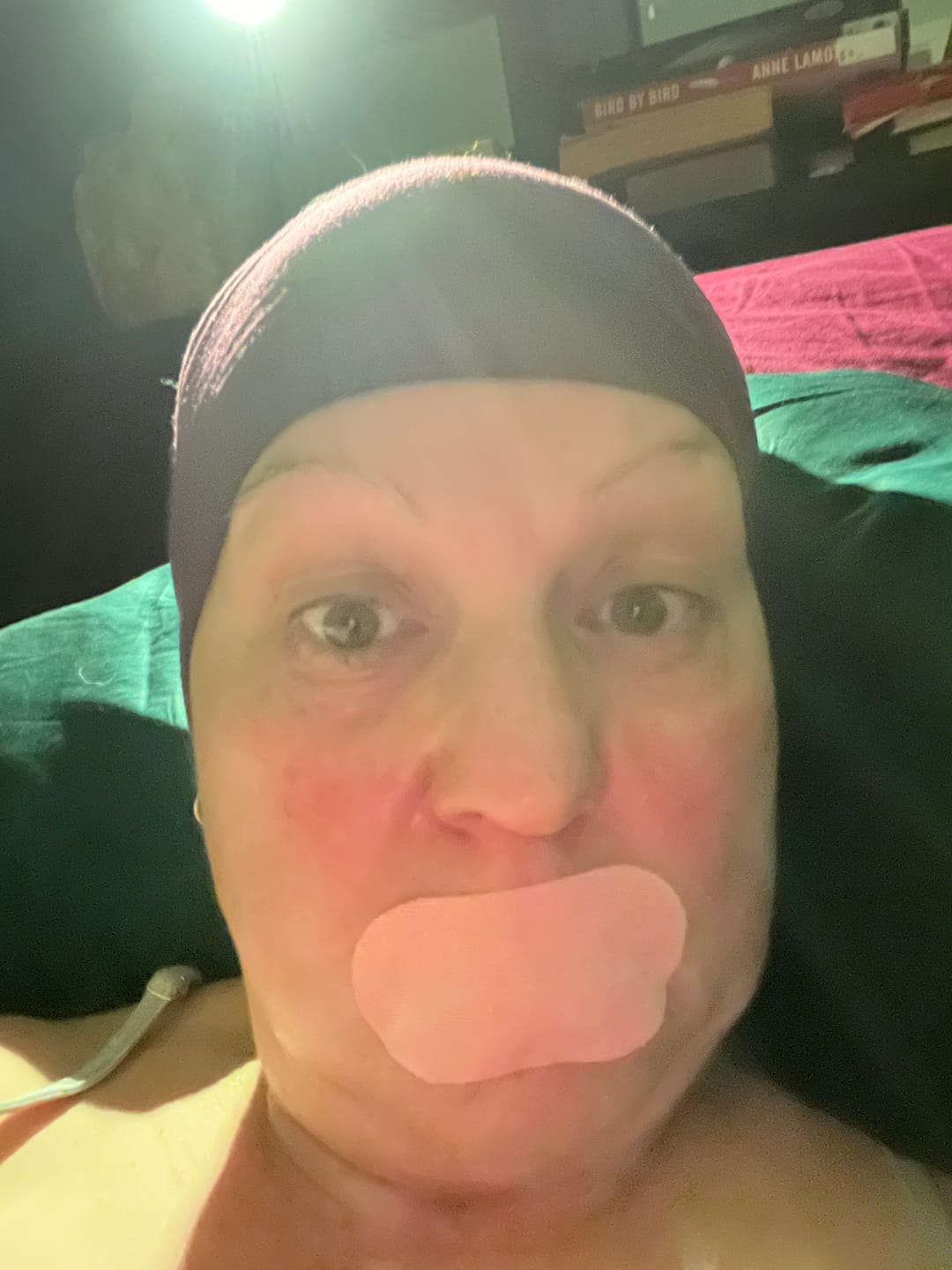 Customer photo review of Hostage Mouth Tape