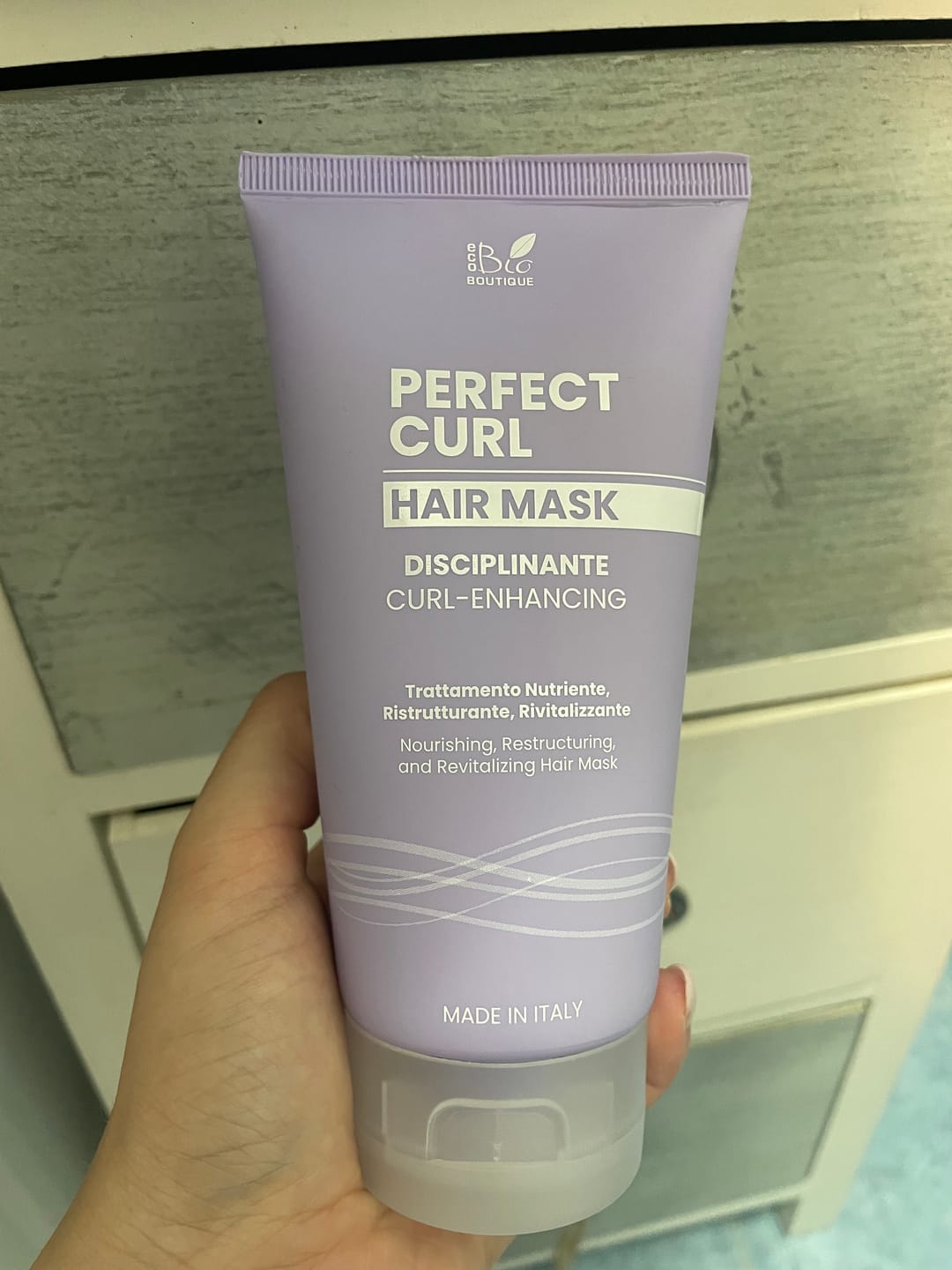 Customer photo review of Perfect Curl - Maschera