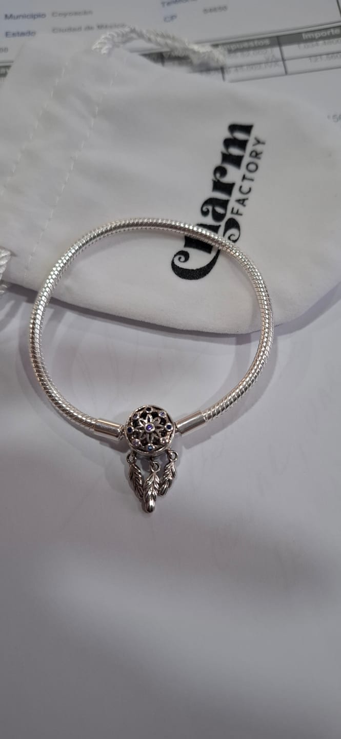 Customer photo review of Pulsera Atrapasueños Floral