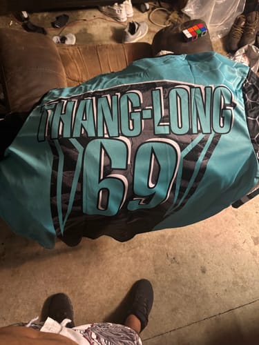 Customer photo review of Personalized Racing Jersey UPF30+, Cool Bone Motorcycle Motocross Off-Road Riders - Turquoise| NMS1456