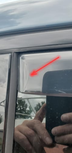 Customer photo review of Fits 2023-2025 Dodge Hornet In-Channel Window Visors Rain Guards Shade Deflectors