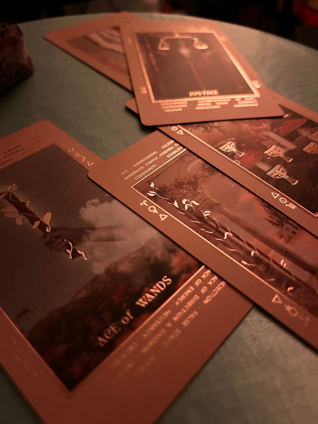 Customer photo review of Lucid Dreams Beginners Tarot • With Keywords™ {EDITION 4}