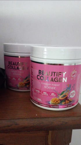 Customer photo review of Beautify Kollagén italpor nőknek