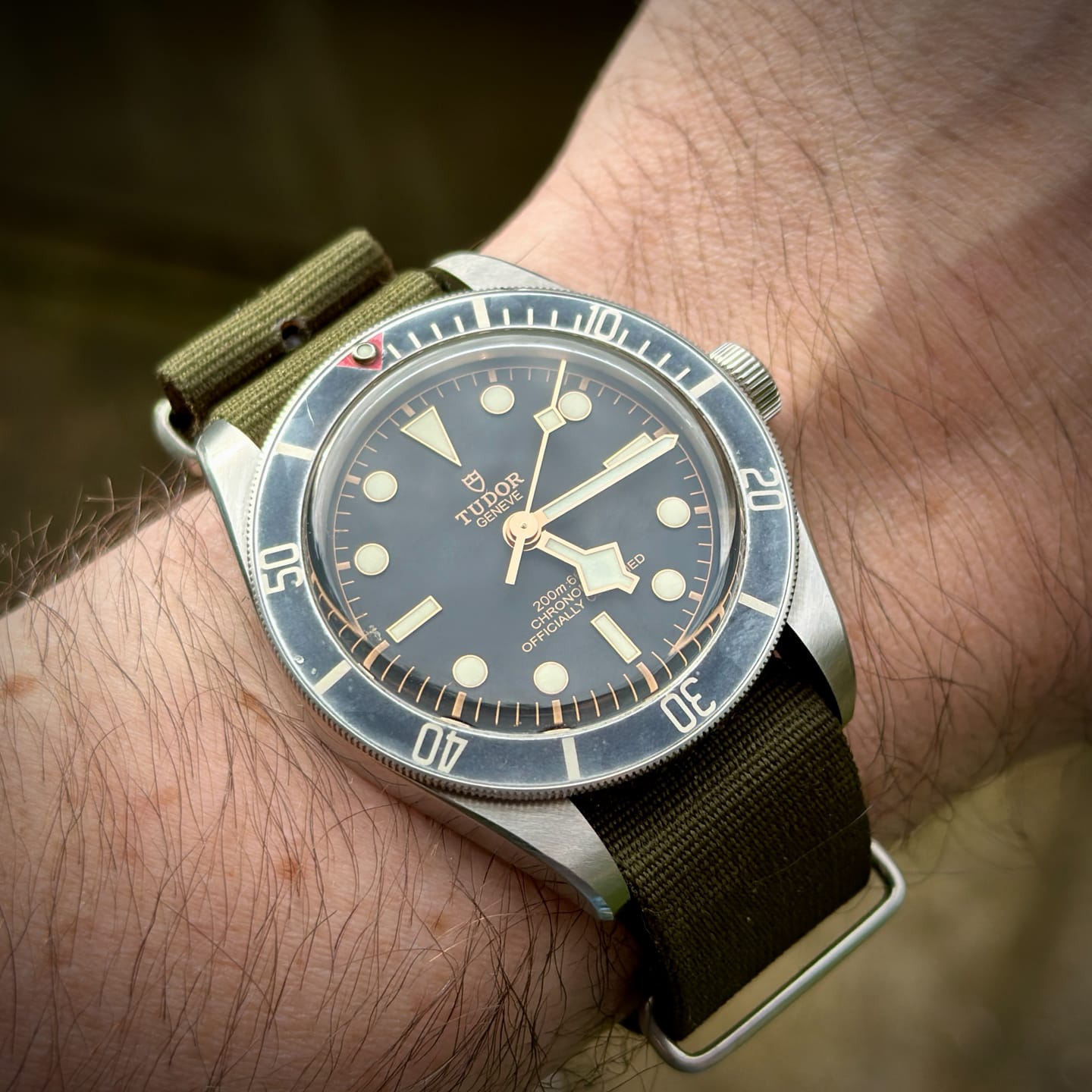 Customer photo review of Heat-Welded Plain Color Variant Mafia Strap 18, 20mm