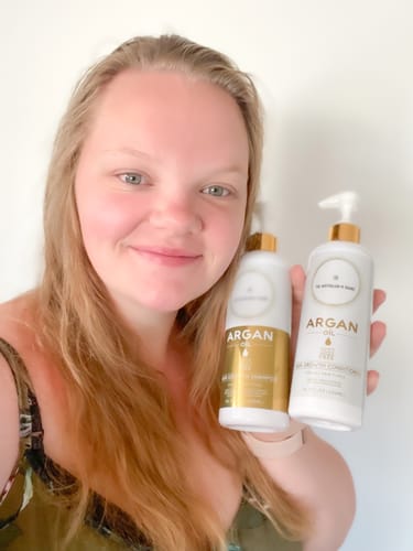 Customer photo review of Hair Thinning Therapy Bundle