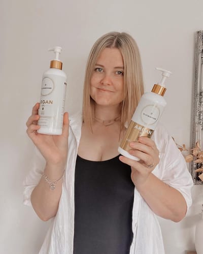 Customer photo review of Hair Thinning Therapy Bundle