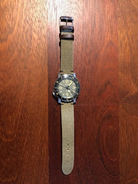 Customer photo review of Panzer Green Canvas