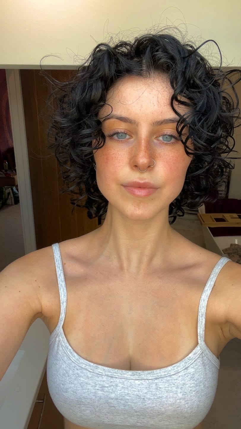 Customer photo review of Hydrating Hair Mist