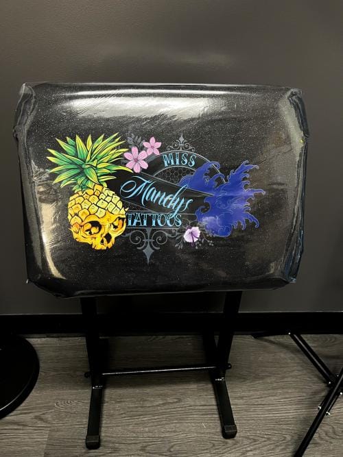Customer photo review of Original Tattoo Armrest XL - pillow size 50x37cm - PATENTED
