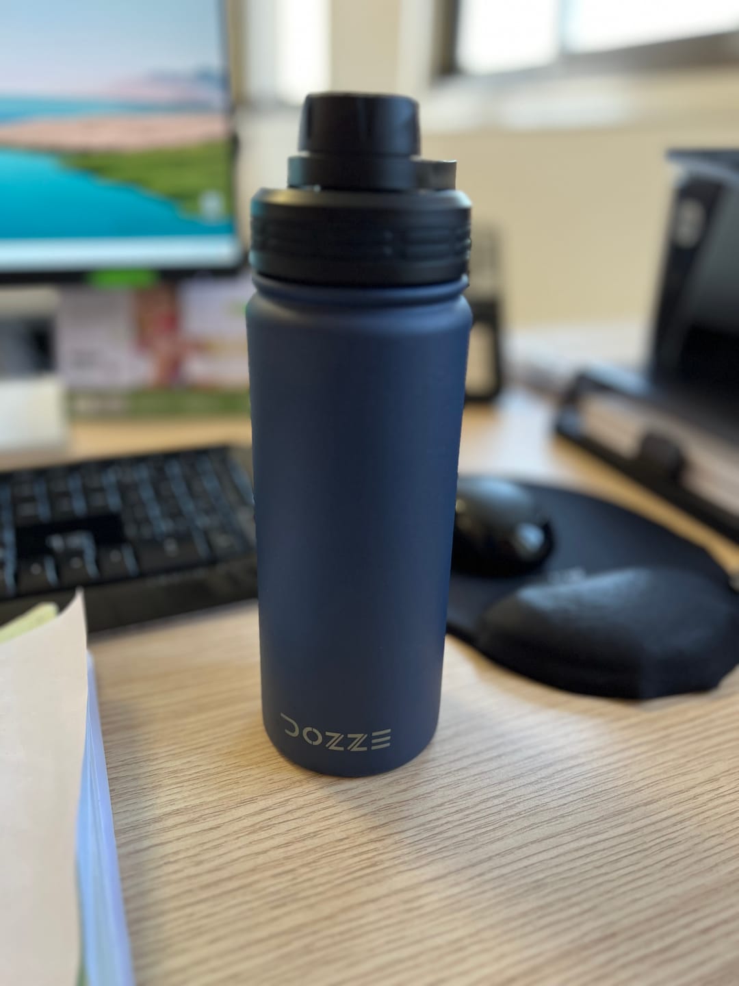 Customer photo review of DOZZE Cruiser Water Bottle