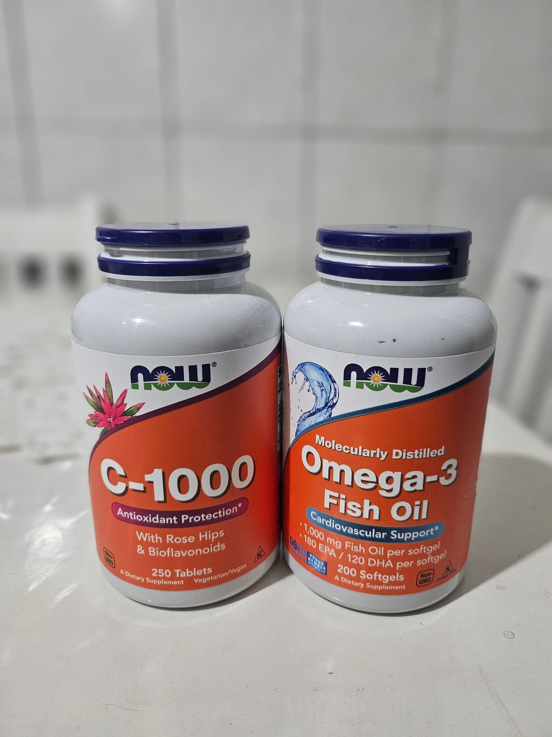 Customer photo review of NOW Foods Omega 3 1000mg, 200 Softgels