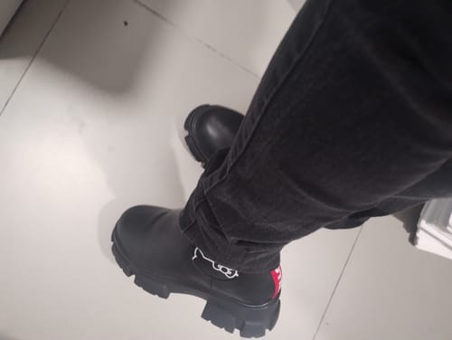 Customer photo review of HK Chelsea Black Boot
