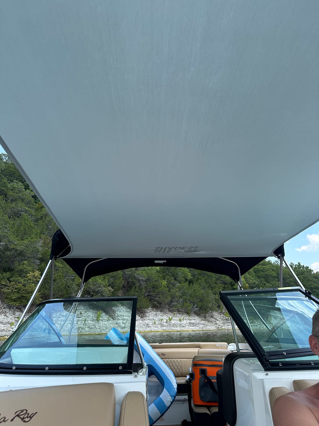 Customer photo review of Site Shades Boat/ Marine Site Shade