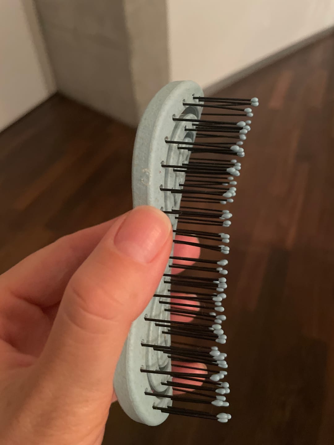 Customer photo review of Компактна Масажна ЕКО четка Doori Compact Аква