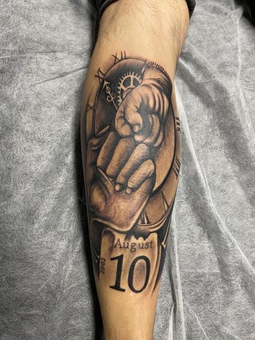 Customer photo review of Original Tattoo Armrest XXL 70x37cm - PATENTED