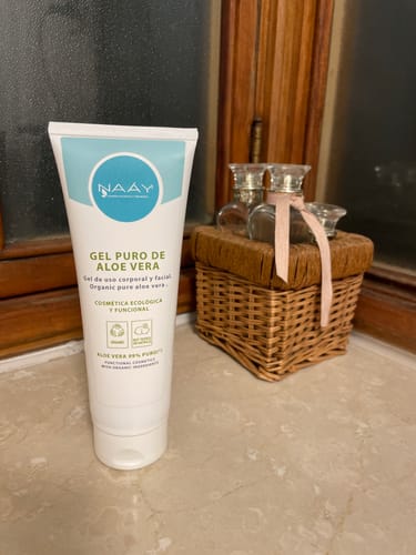 Customer photo review of Gel de Aloe Vera