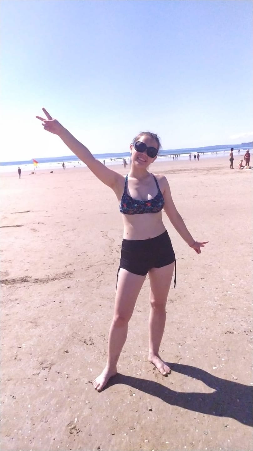 Customer photo review of Boxer de bain menstruel Morgane