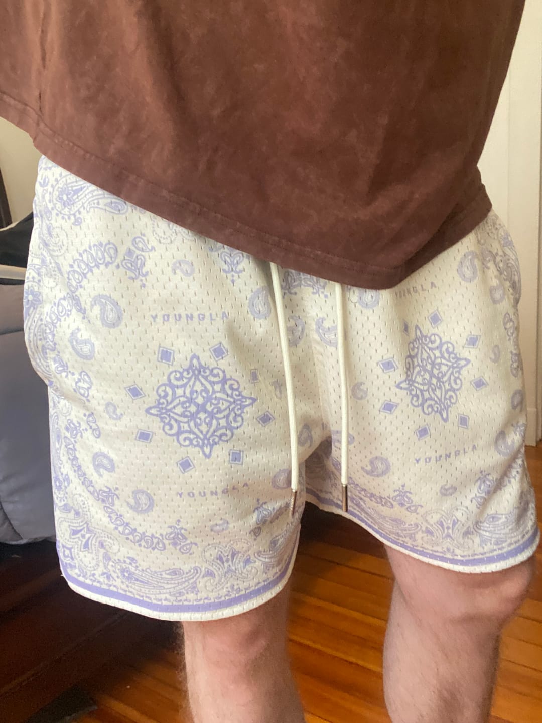 Customer photo review of 132 Infamous Bandana Shorts