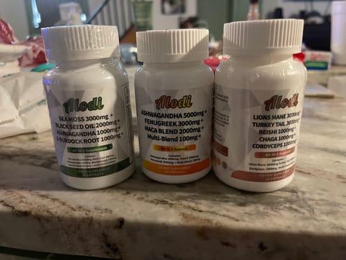 Customer photo review of Super Sea Moss Capsule Blend