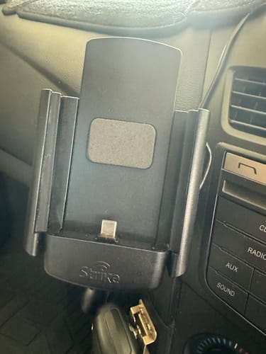 Customer photo review of iPhone 15 Pro Max Solution for Bury System 9 with Strike Alpha Cradle & Adapter