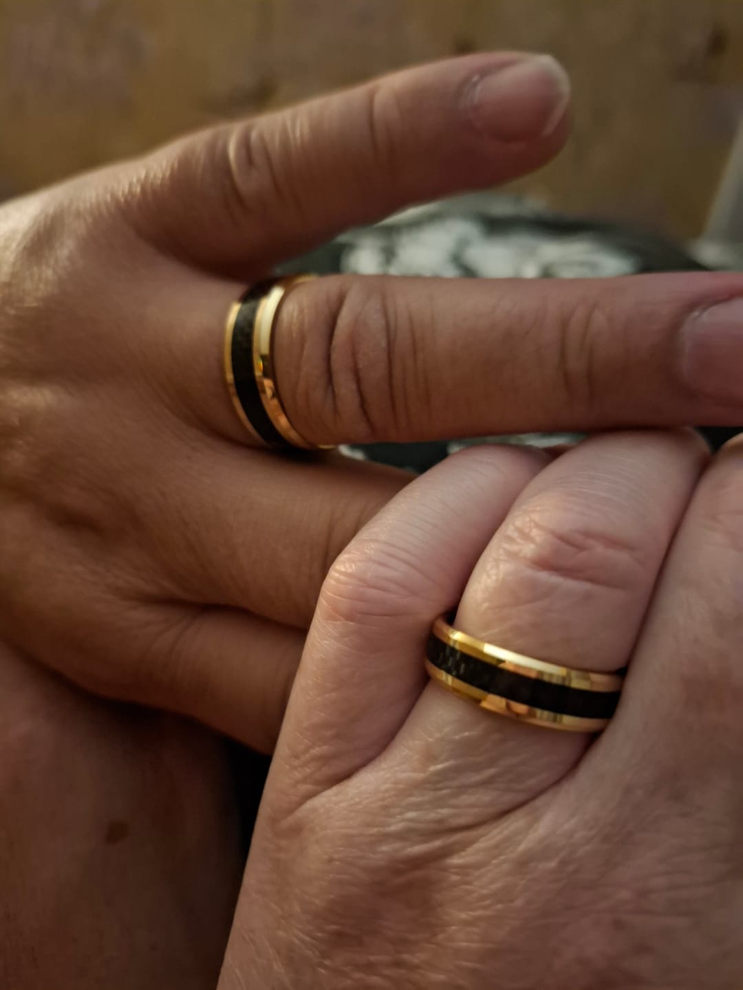 Customer photo review of The Third Dimension Wonder Ring Set