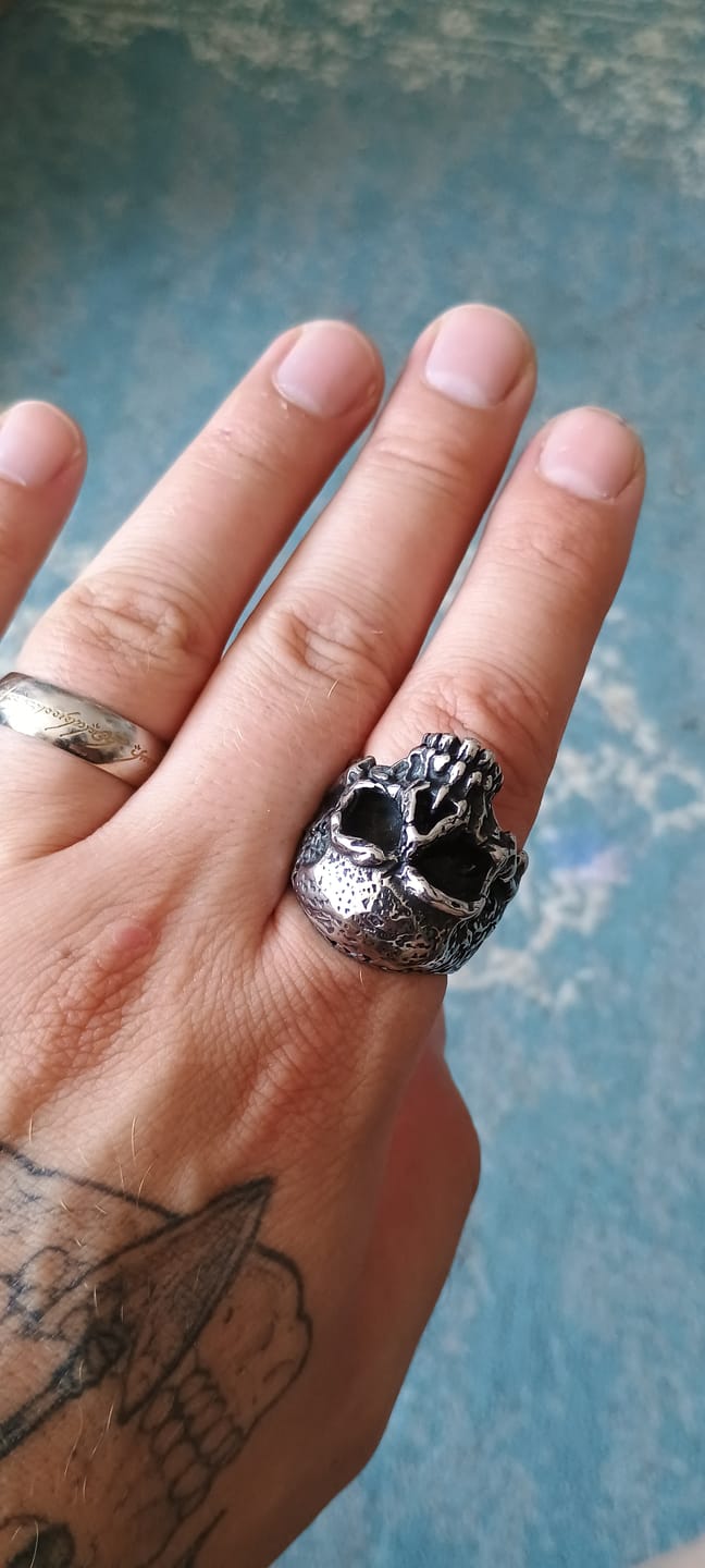 Customer photo review of ANCIENT SKULL.