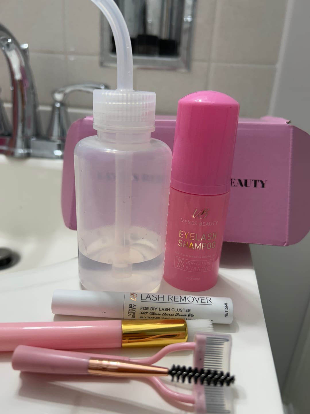 Customer photo review of Luxury Aftercare Kit