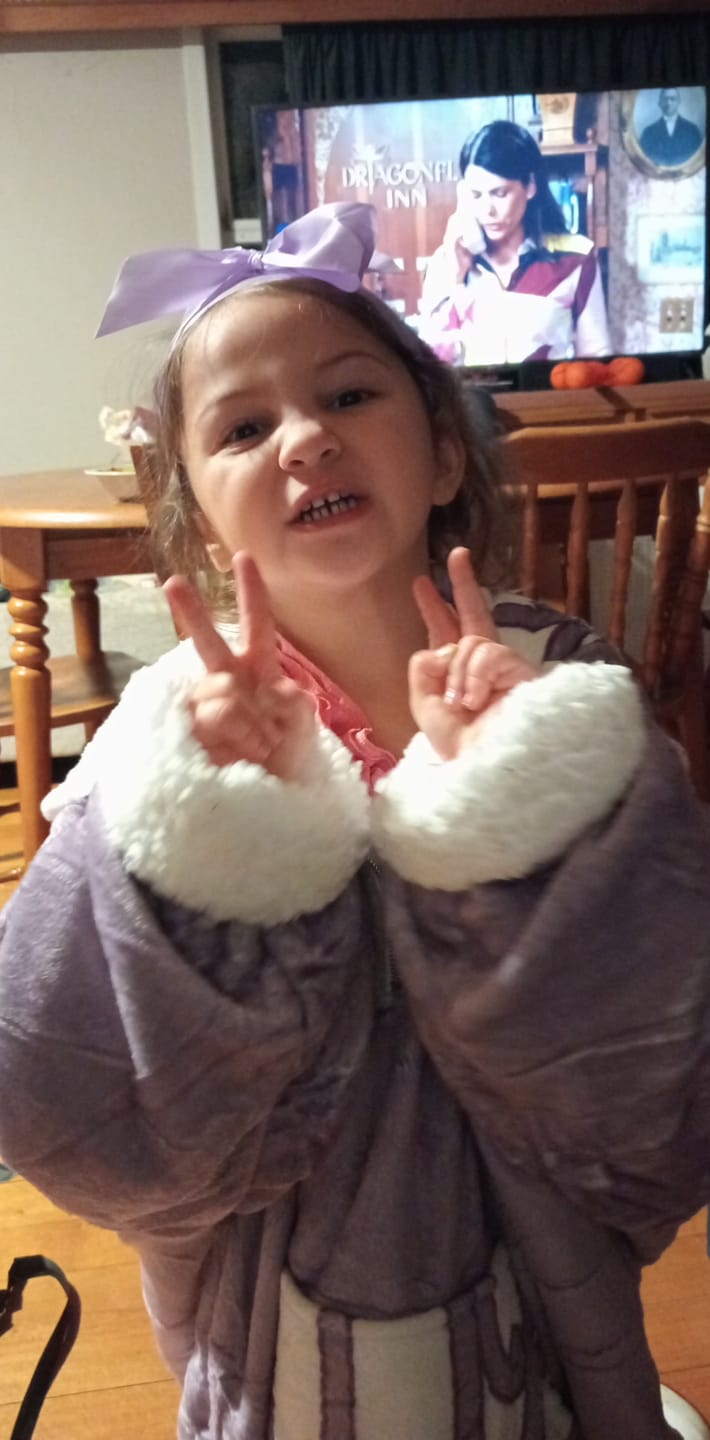 Customer photo review of KIDS BLANKET HOODIE - WAIPOROPORO