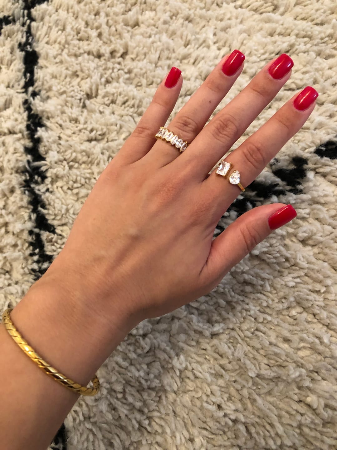 Customer photo review of Cavo Armreif | 18K vergoldet