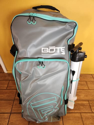 Customer photo review of Kayak Zeppelin Aero 10′ Classic Seafoam Inflable