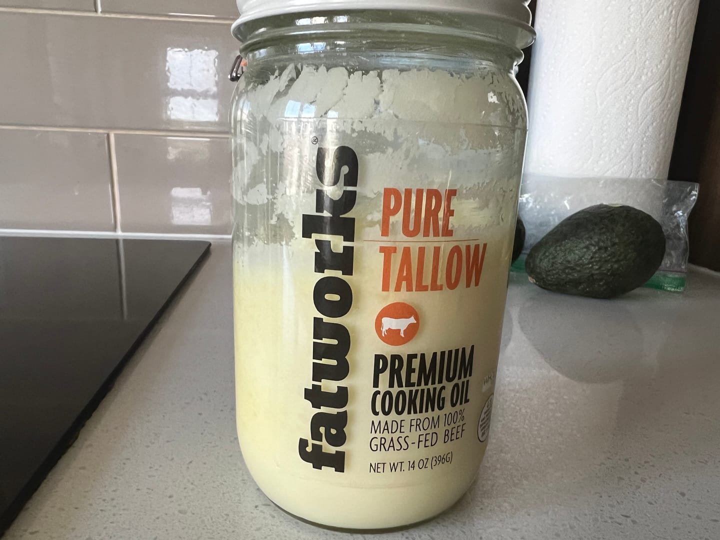 Customer photo review of Grass Fed Beef Tallow (14 oz)