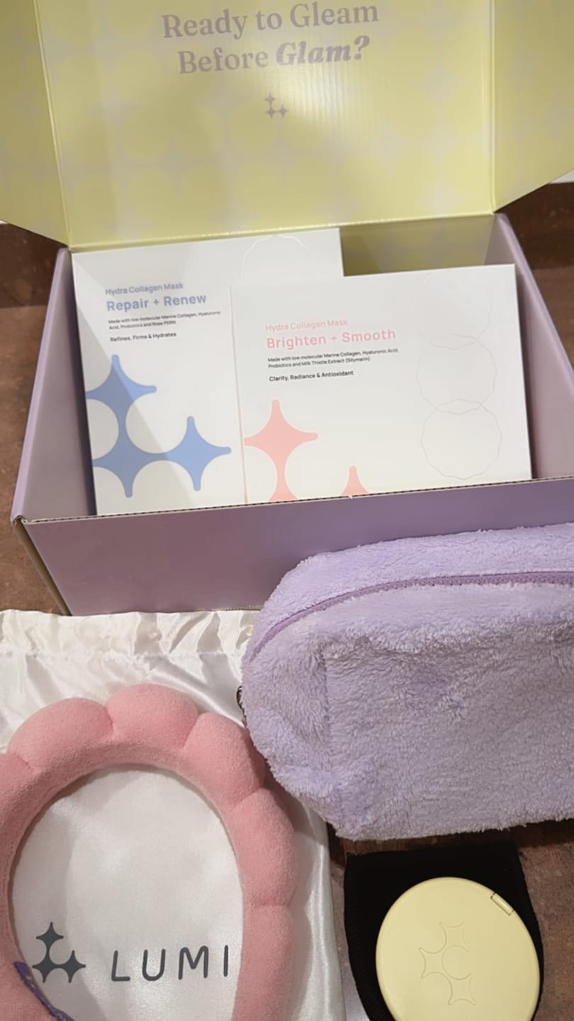 Customer photo review of Hydra Collagen Mask Brighten + Smooth