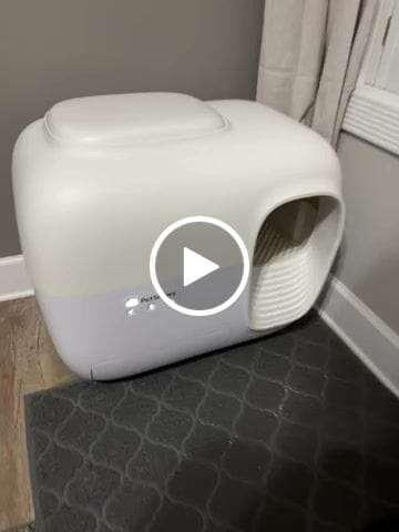 Customer video review of Self-Cleaning Litter Box