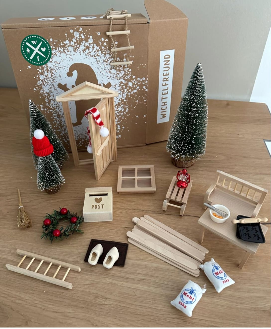 Customer photo review of Wichteltür Premium-Set - das Rundum Sorglos Paket + Backset