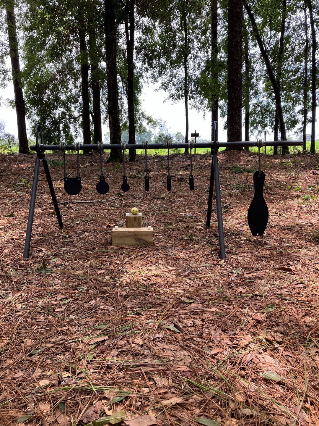Customer photo review of AR500 Hanging Gongs