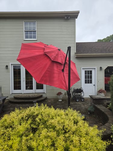 Customer photo review of Fabric Paint -- Red