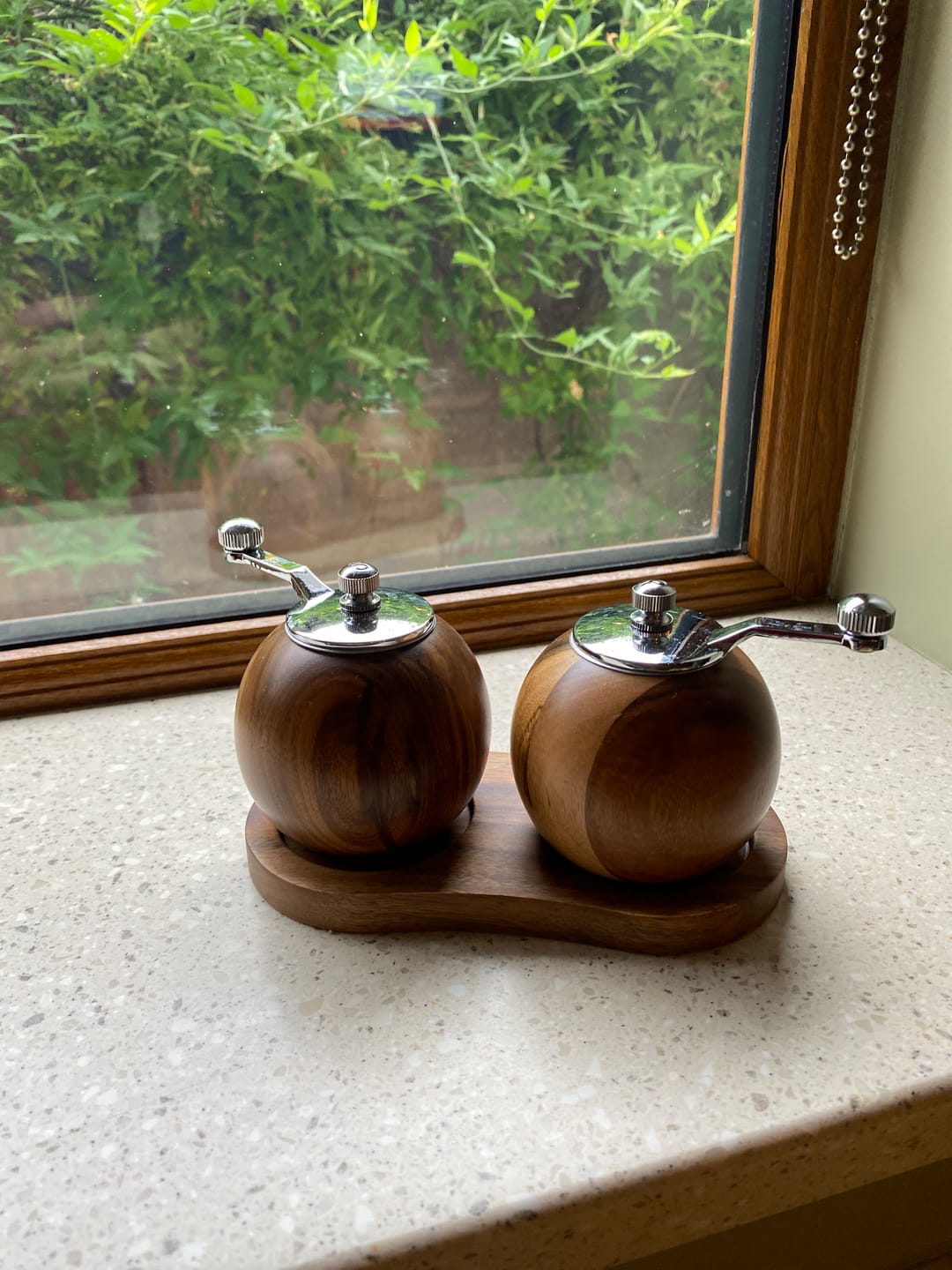 Customer photo review of Salt and Pepper Mill Grinder Set - So At Nature