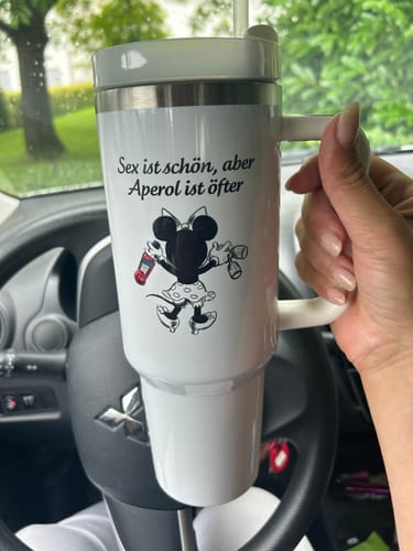 Customer photo review of MOUSE - Personalisierbarer Thermobecher